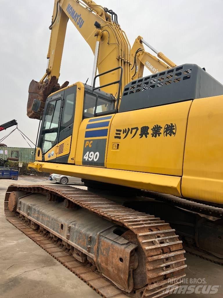 Komatsu PC 490 Lánctalpas kotrók