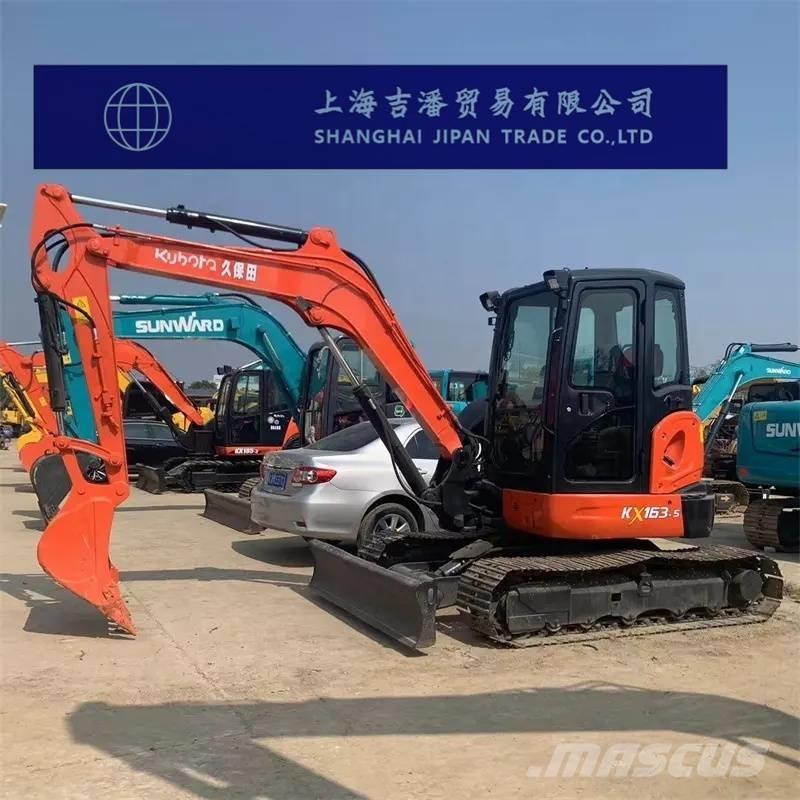Kubota KX 163 Lánctalpas kotrók
