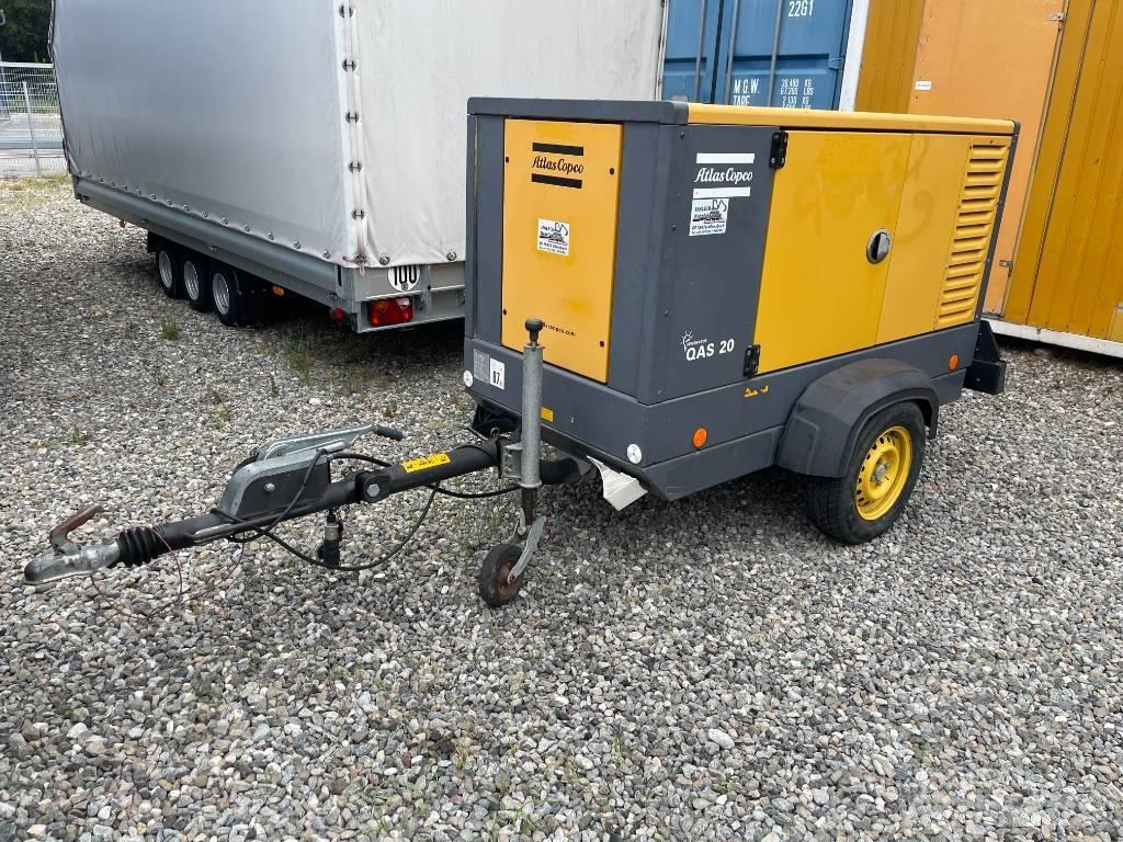 Atlas Copco QAS 20 Dízel áramfejlesztők
