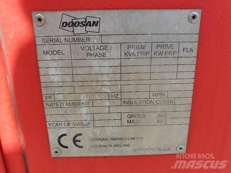 Doosan G 500 Dízel áramfejlesztők