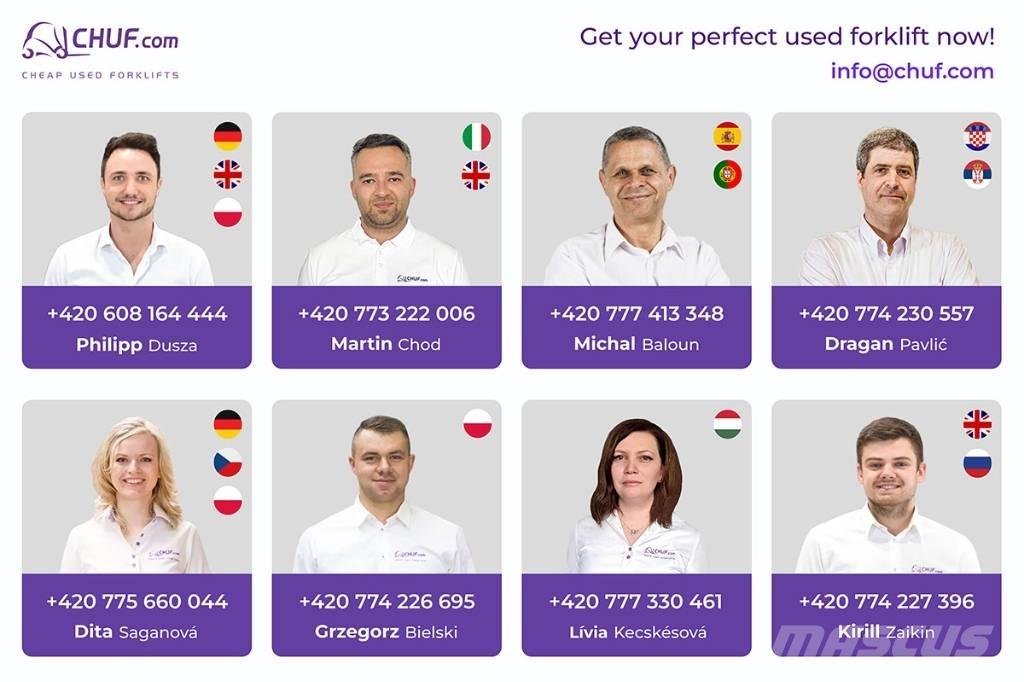 Jungheinrich TFG S50 Gázüzemű targoncák