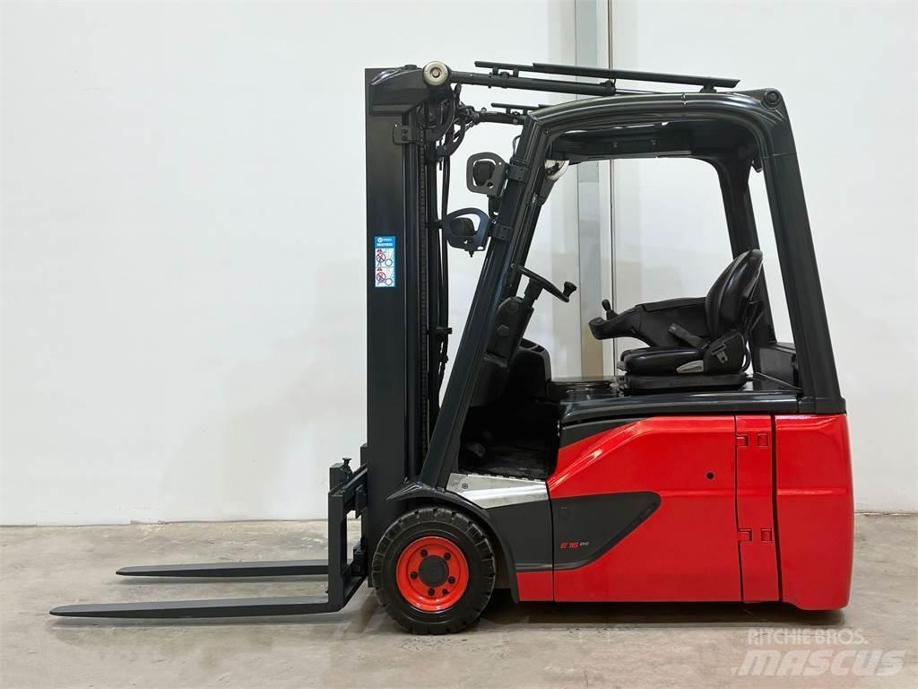 Linde E16 02 Elektromos targoncák