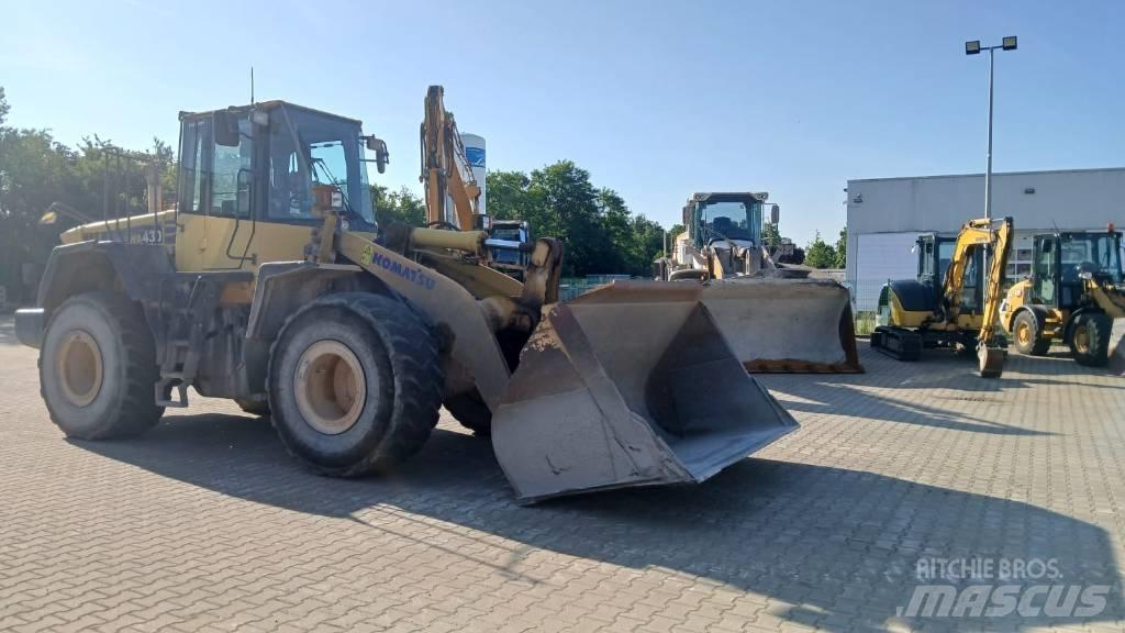 Komatsu WA 430-6 Gumikerekes homlokrakodók
