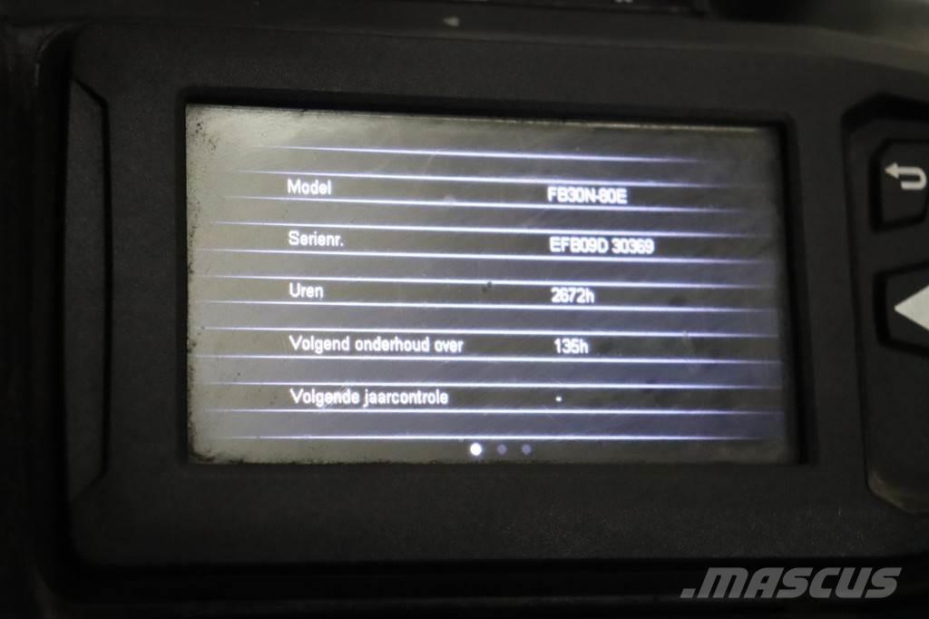 Mitsubishi FB30N Elektromos targoncák