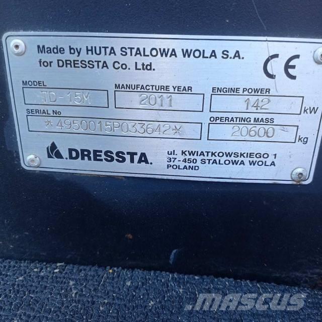 Dressta TD15M lánctalpas dózerek