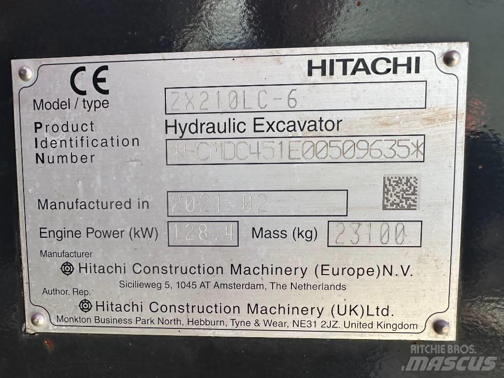 Hitachi ZX 210 LC-6 Lánctalpas kotrók