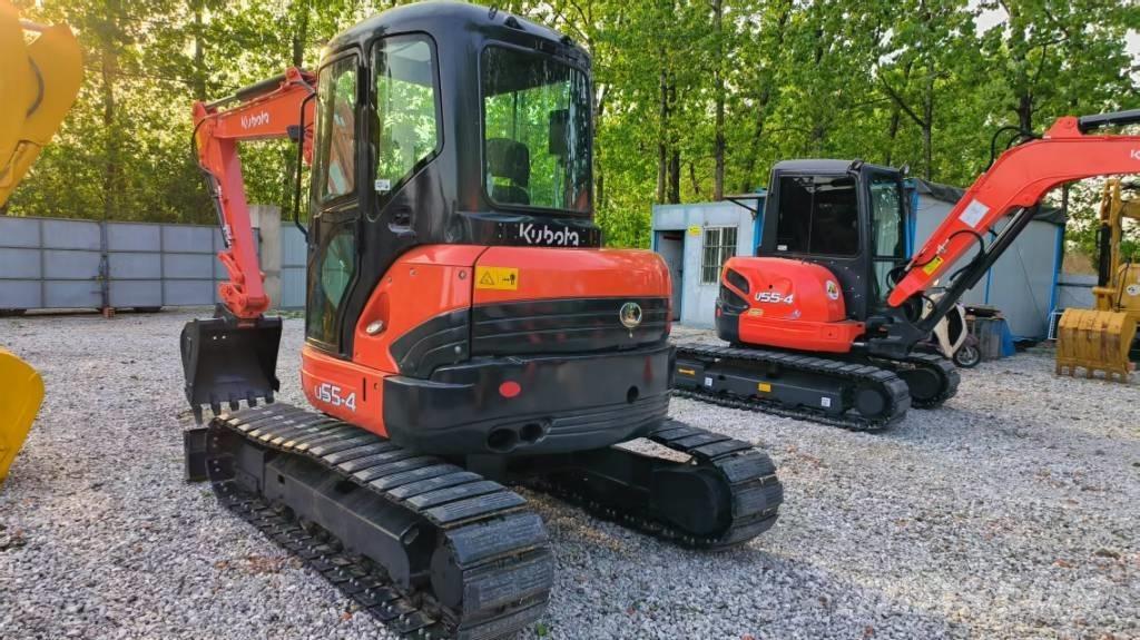 Kubota U 55-4 Mini kotrók < 7t