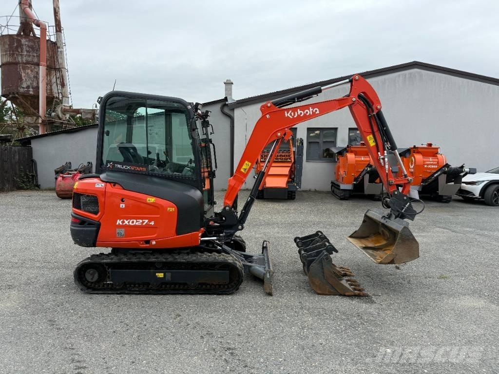 Kubota KX 027-4 Mini kotrók < 7t