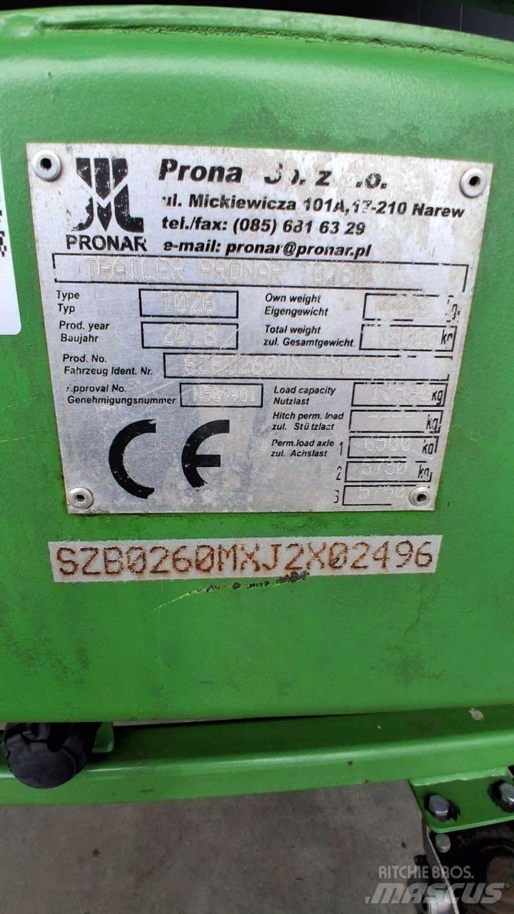 Pronar TO 26 M Bálaszállító pótkocsi