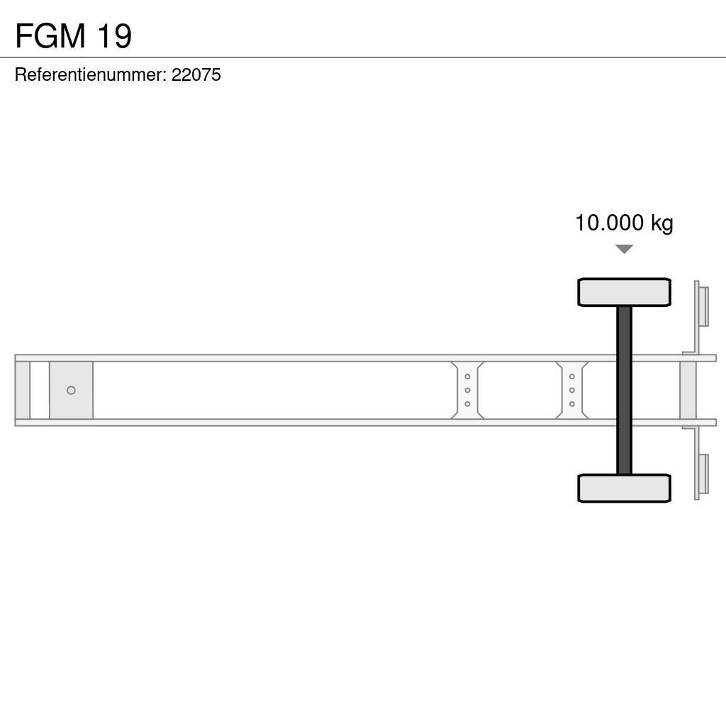 FGM 19 Járműszállító félpótkocsik