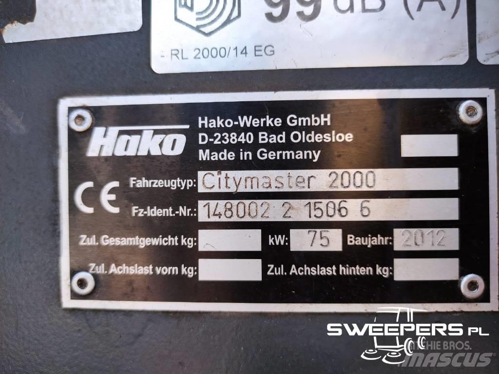 Hako Citymaster 2000 Úttakarító gépek