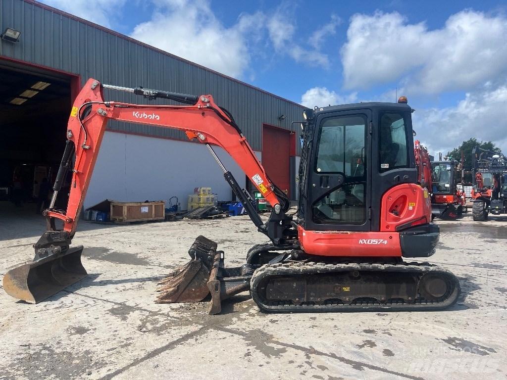 Kubota KX 057-4 Mini kotrók < 7t