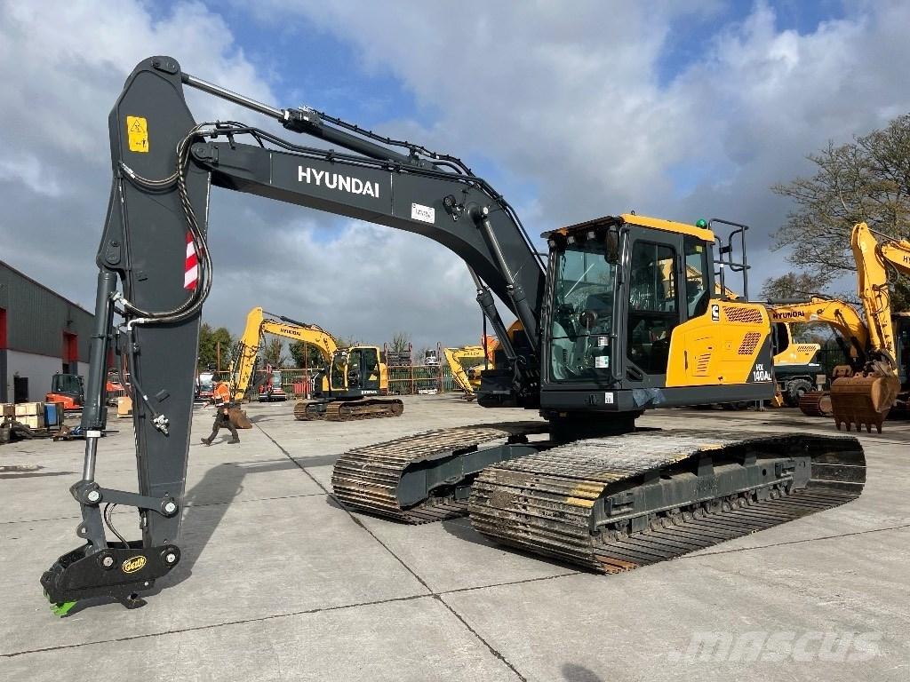 Hyundai HX 140 AL Lánctalpas kotrók