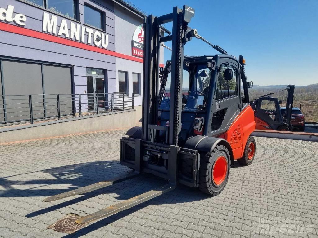 Linde H45t-02 Gázüzemű targoncák