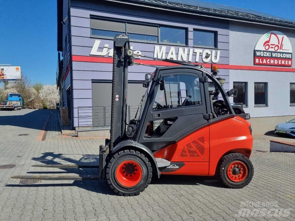 Linde H45t-02 Gázüzemű targoncák