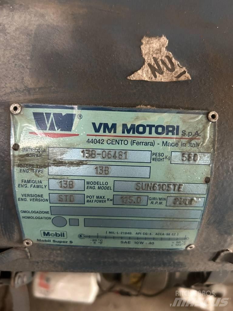 VM SUN6105TE Egyéb alkatrészek