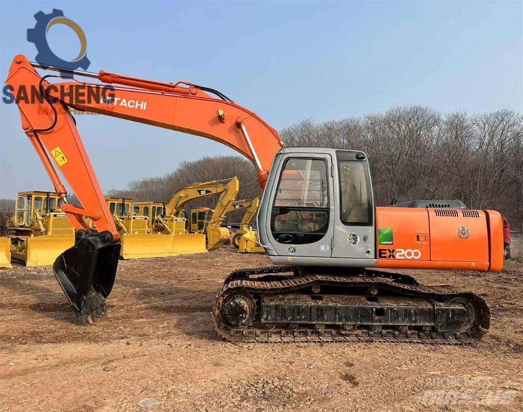 Hitachi EX 200 Lánctalpas kotrók
