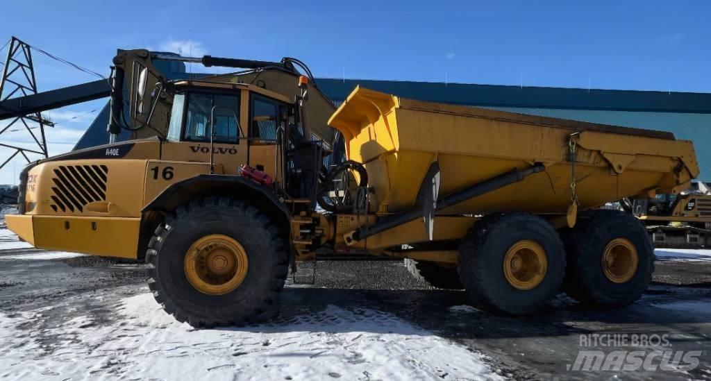 Volvo A 40 E Csuklósdömperek