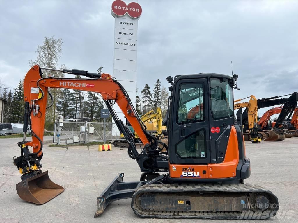 Hitachi ZX55U-6 Mini kotrók < 7t