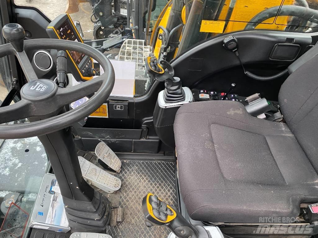 JCB JS145W TAB T4F Gumikerekes kotrók