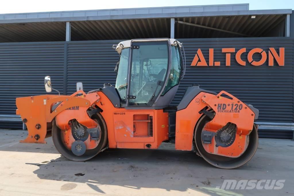 Hamm HD+ 120 VO Ikerdobos hengerek