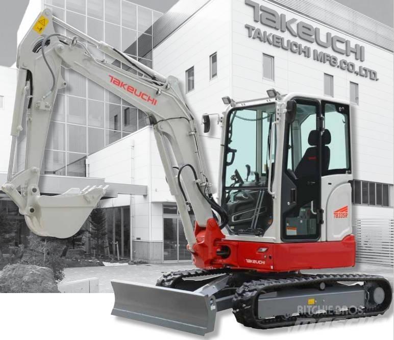 Takeuchi TB335R Mini kotrók < 7t