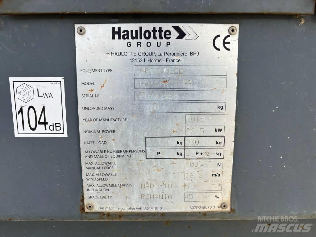 Haulotte HA 16 Karos emelők