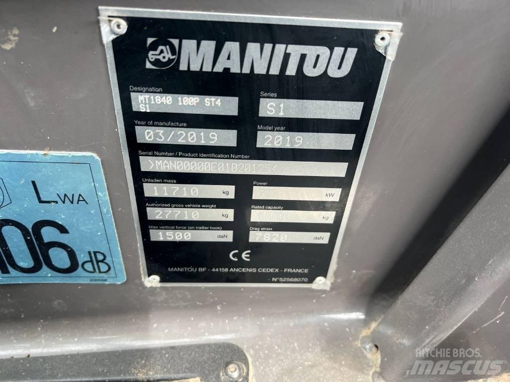 Manitou MT 1840 Teleszkópos rakodók