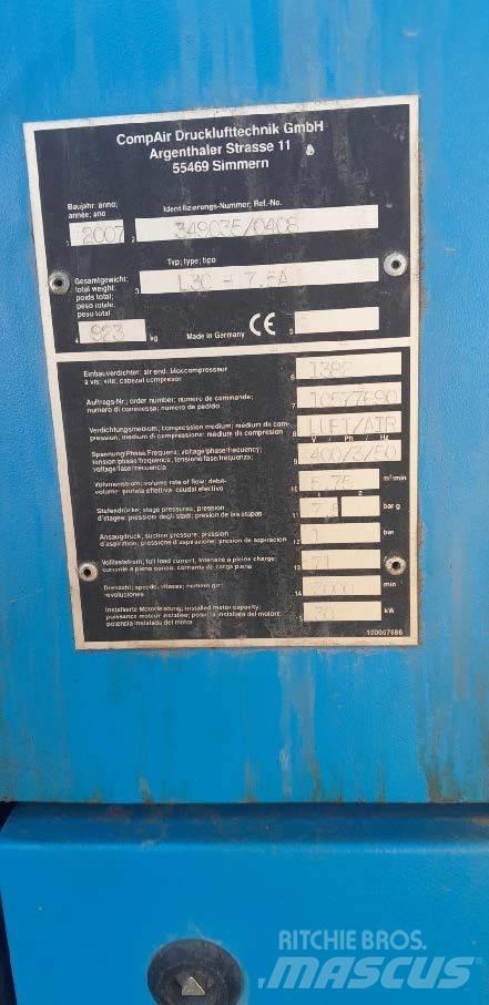 Compair L30-7.5A Kompresszorok