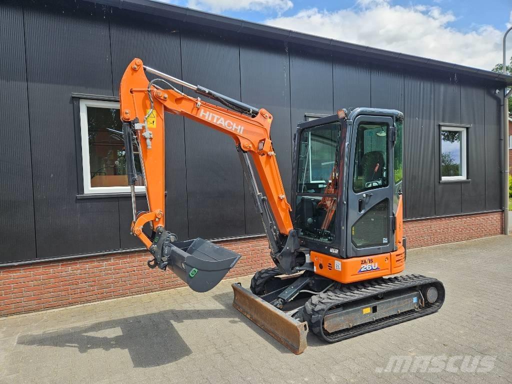Hitachi ZX 26 Mini kotrók < 7t