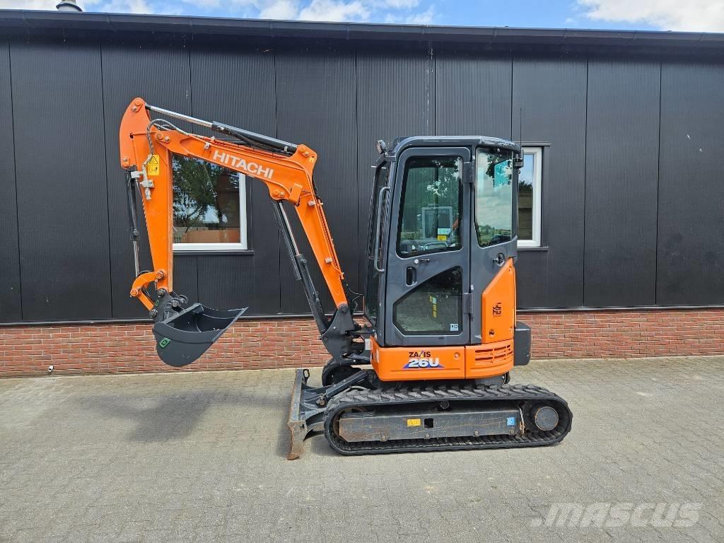 Hitachi ZX 26 Mini kotrók < 7t