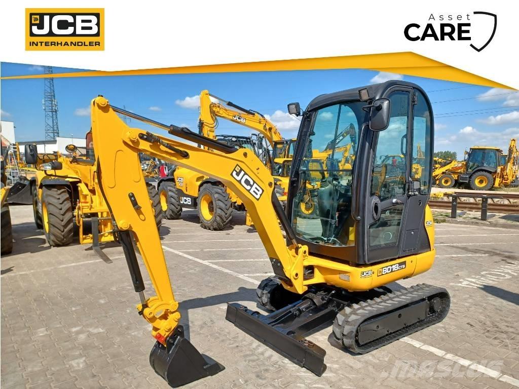 JCB 8018 CTS Mini kotrók < 7t