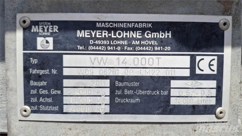 Meyer VW 14.000T Trágyaszóró