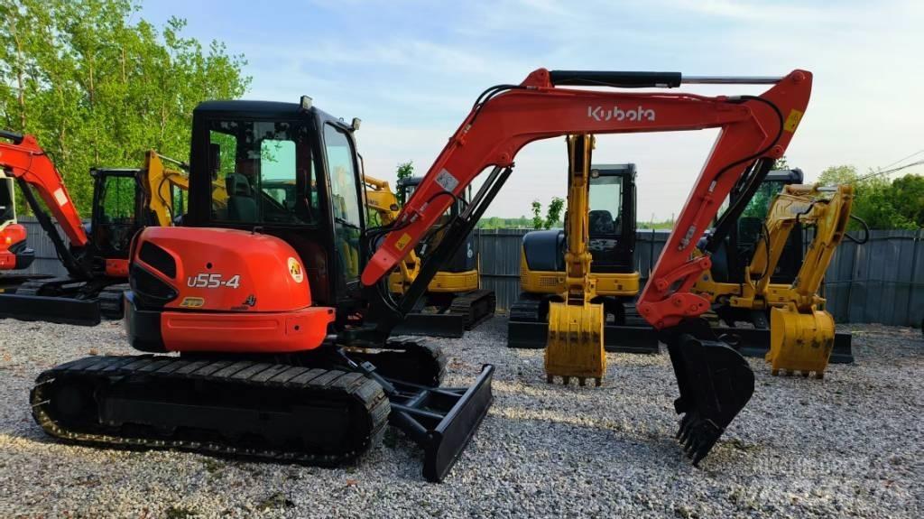 Kubota U 55-4 Mini kotrók < 7t