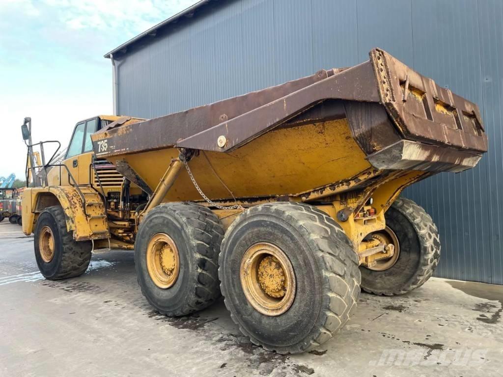 CAT 735 Csuklósdömperek
