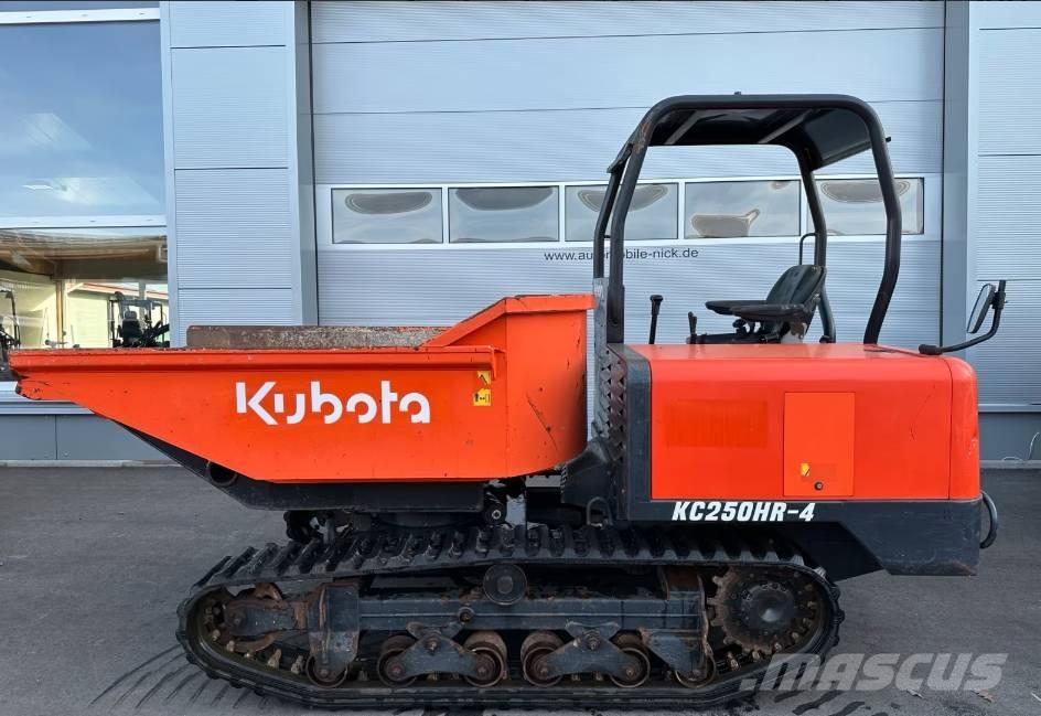 Kubota KC 250 HR-4 Lánctalpas dömperek