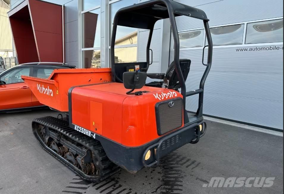 Kubota KC 250 HR-4 Lánctalpas dömperek