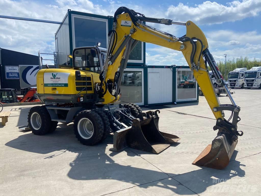 Wacker Neuson EW 100 Gumikerekes kotrók