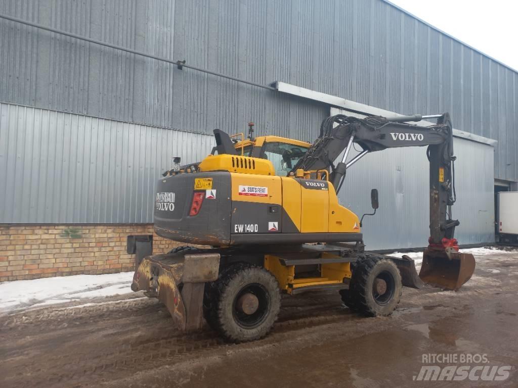 Volvo EW 140 D Gumikerekes kotrók