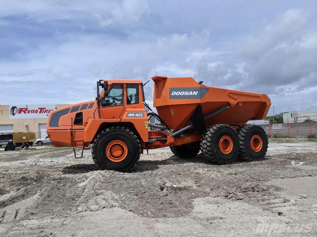 Doosan DA 40 Csuklósdömperek