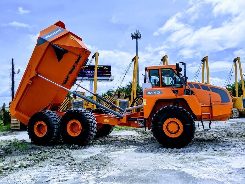 Doosan DA 40 Csuklósdömperek