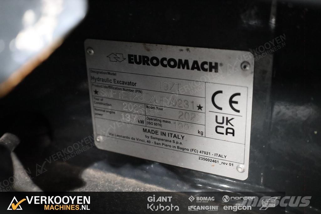 Eurocomach 19ZT Mini kotrók < 7t