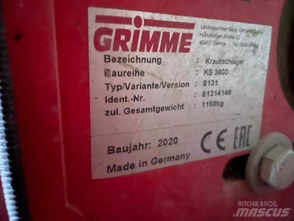 Grimme KS 3600 Burgonyagépek - Egyebek