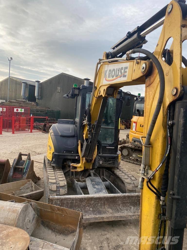 Yanmar Vio 50-6B Mini kotrók < 7t