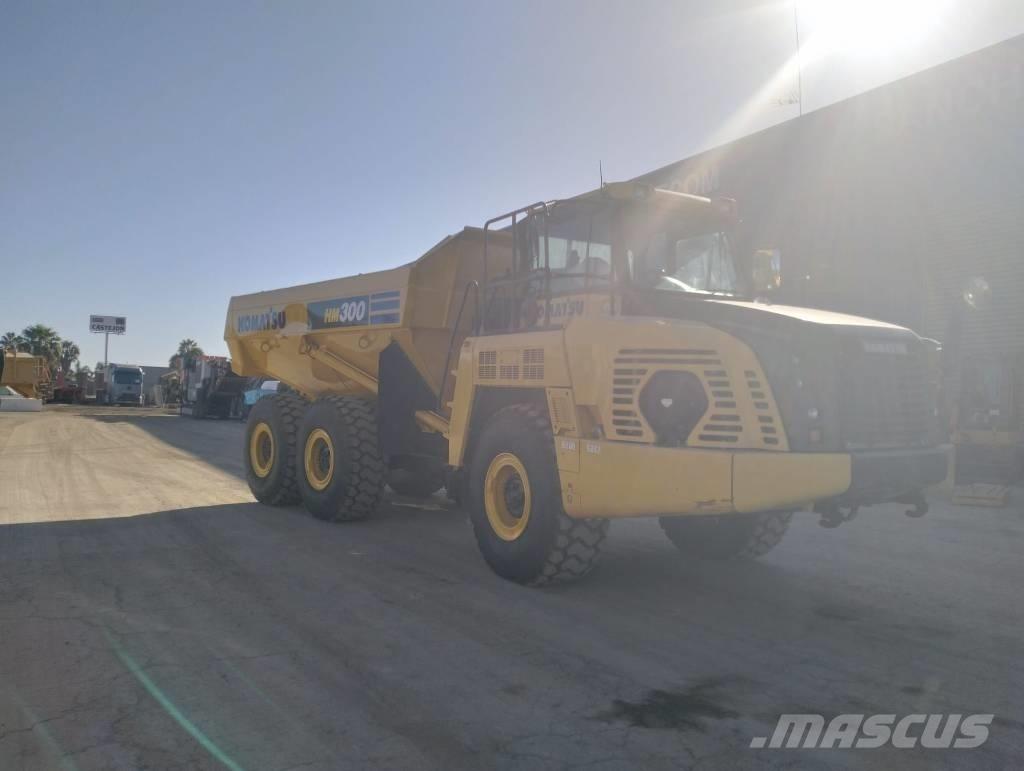Komatsu HM 300-5EO Csuklósdömperek