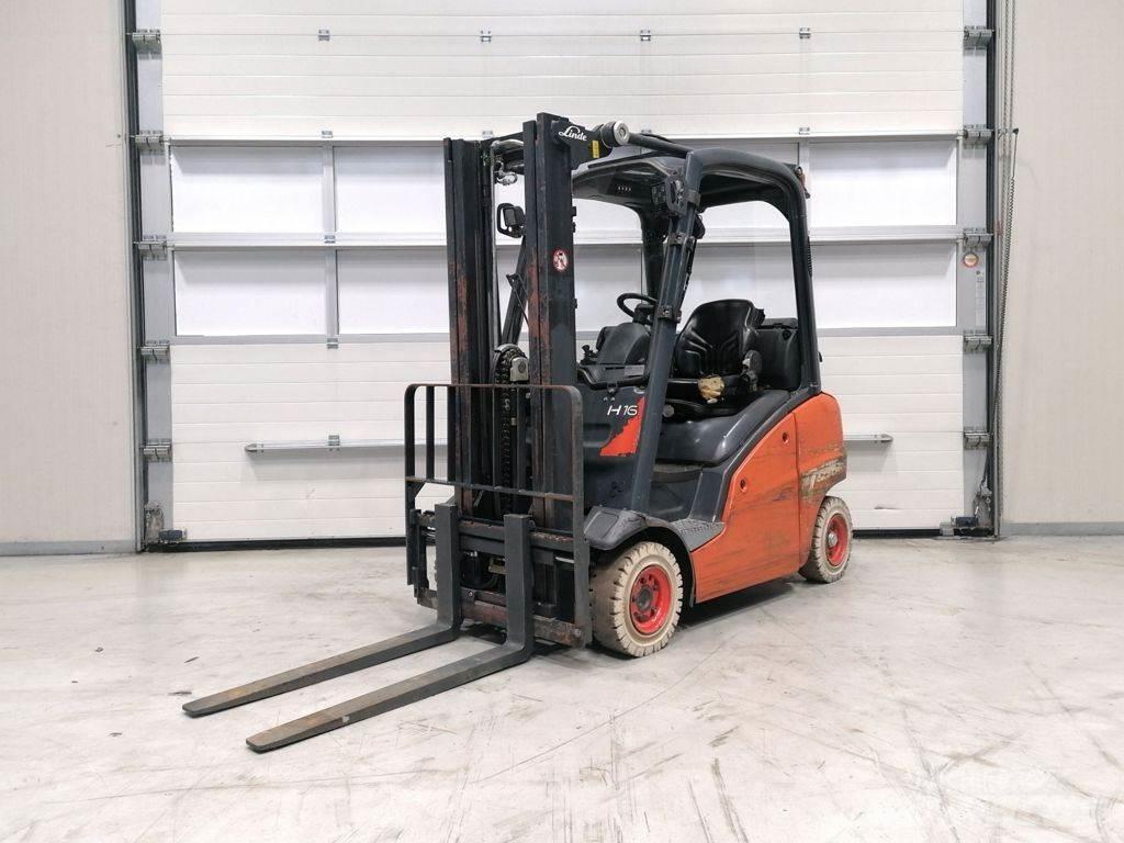 Linde H16T-01 Gázüzemű targoncák