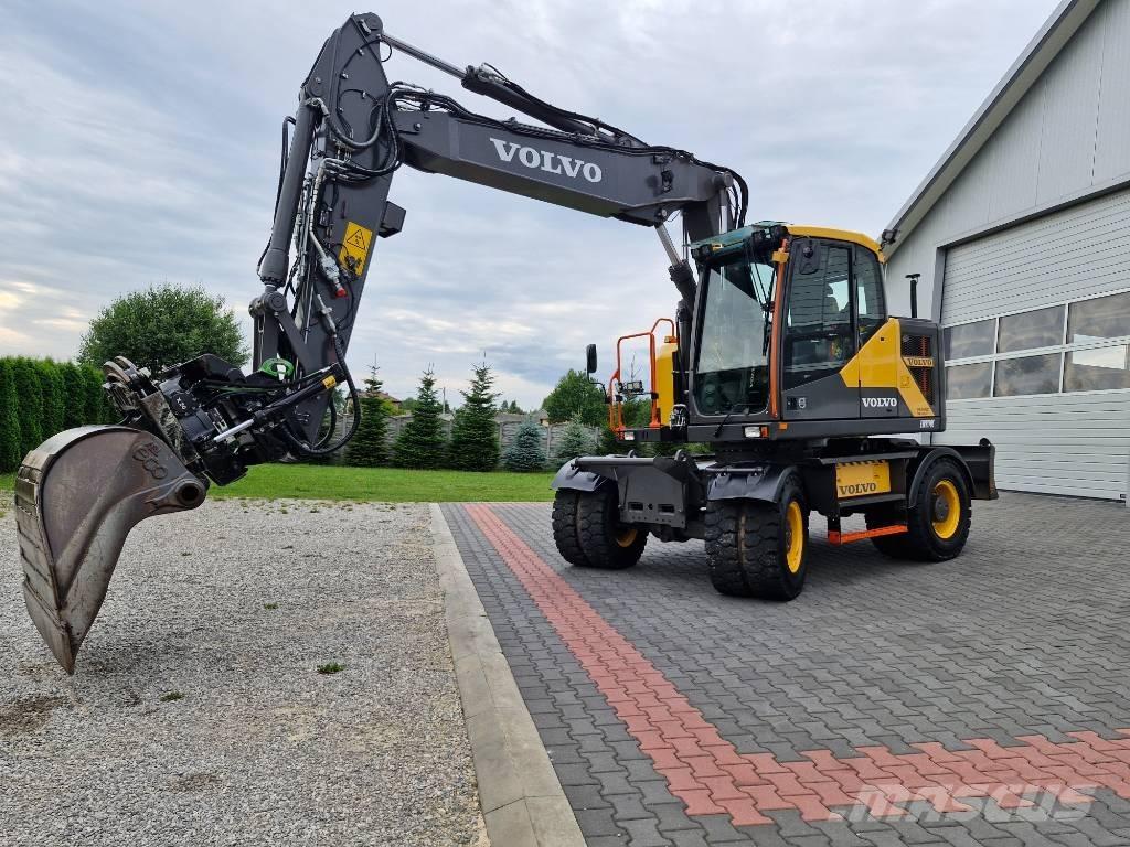Volvo EWR 170 E Gumikerekes kotrók