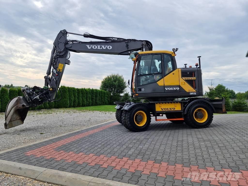 Volvo EWR 170 E Gumikerekes kotrók