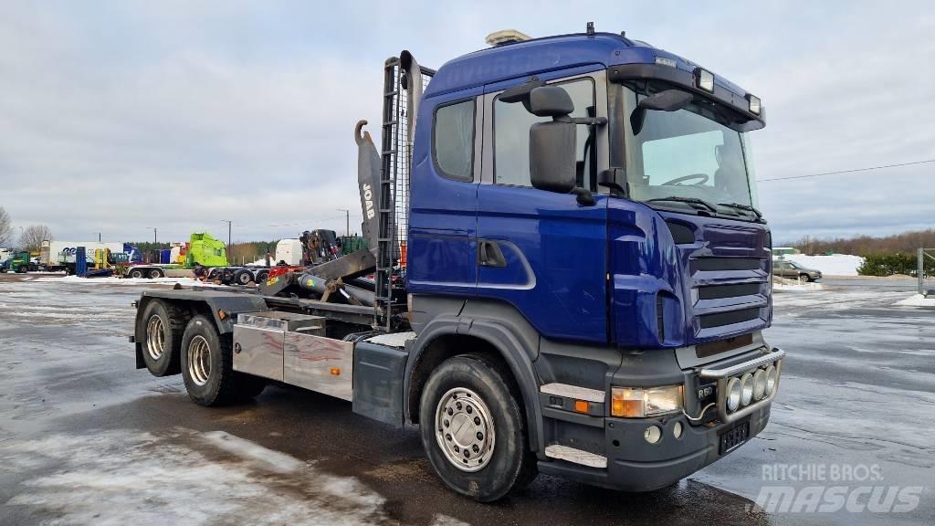 Scania R500 6X2 Horgos rakodó teherautók