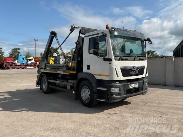 MAN TGM 18.250 Hidraulikus konténerszállító